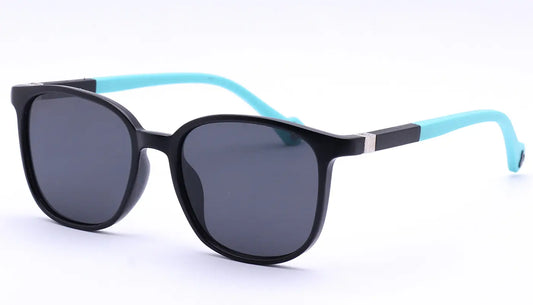 نظارة  شمس أطفال خامة تي ار مع عدسات بلوريزد للحماية من اشعة الشمس فوق البنفسجية ( لون اسود × اخضر )