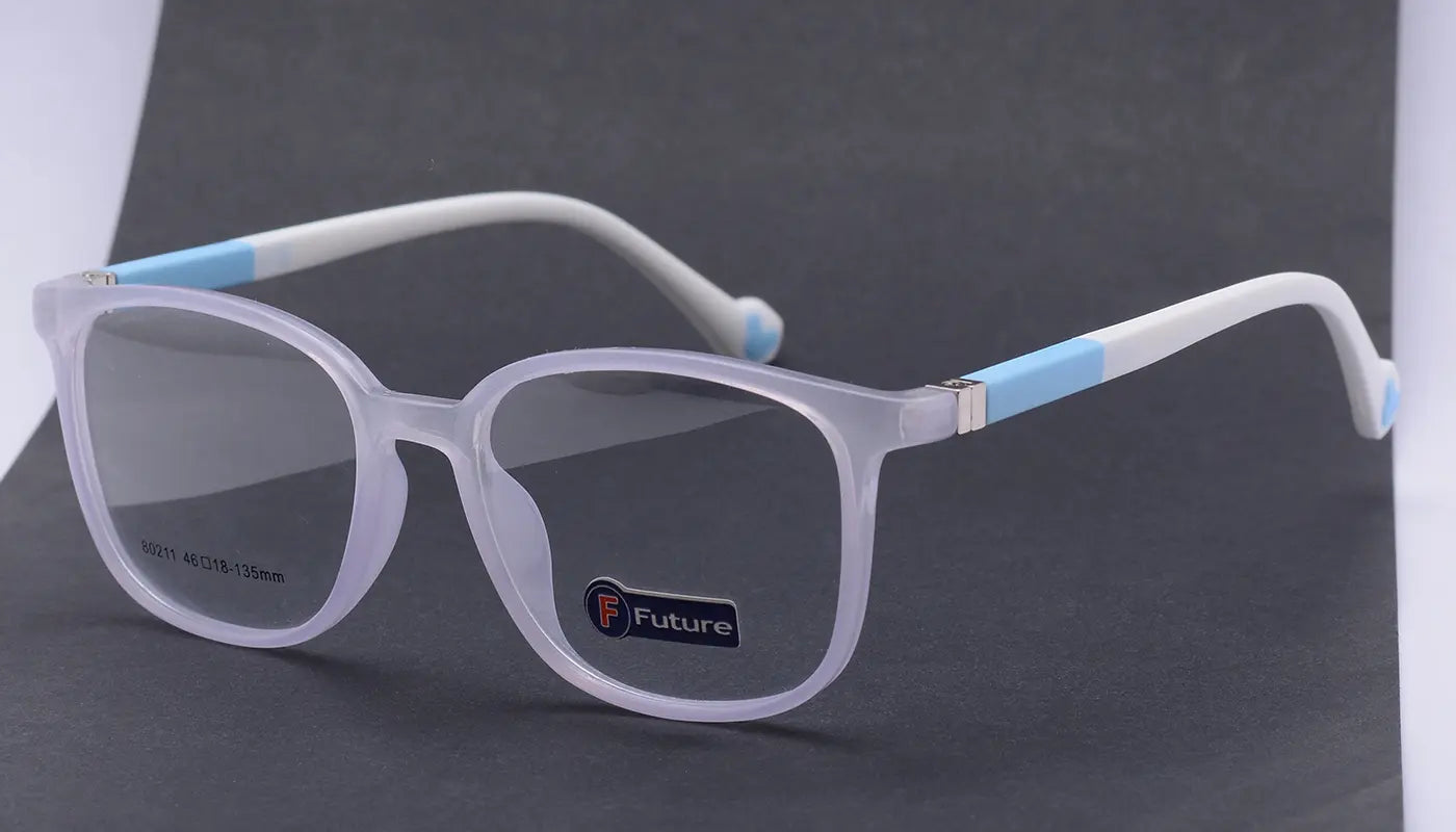 نظارات أطفال طبية خامة مميزة موديل شفاف 108021110ـ والوان جذابة