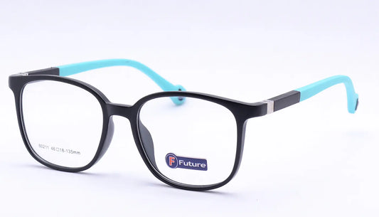 نظارات أطفال طبية خامة مميزة موديل اسود × اخضر 108021110ـ والوان جذابة