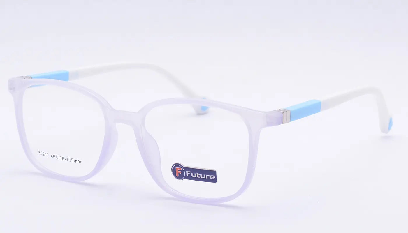 نظارات أطفال طبية خامة مميزة موديل شفاف 108021110ـ والوان جذابة